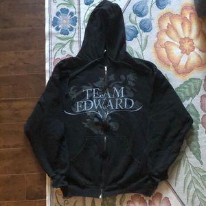 Twilight - Team Edward Sweater Hoodie - Mens Large
